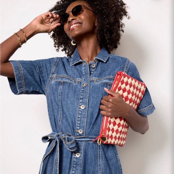 Clare V. Puffy Woven Tote - Picture 1 of 7